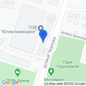 ЮТЕМ-ТТ на мапі ЮТЕМ-ТТ на мапі