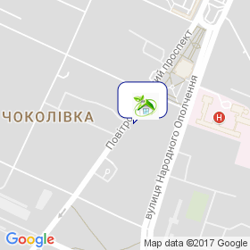 Термодім на мапі