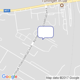 Южстрой на мапі