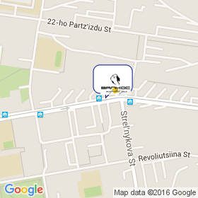 Торговий дім Валкос на мапі Торговий дім Валкос на мапі