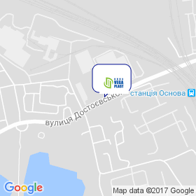 Вега Пласт на мапі Вега Пласт на мапі