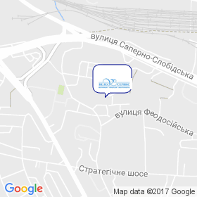 Велес - сервіс на мапі Велес - сервіс на мапі