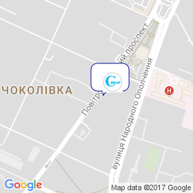 Вент-Сервіс на мапі