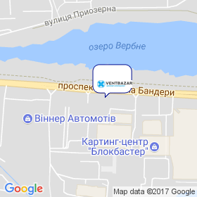 Вентбазар на мапі