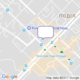 Вентконтинент, ТД на мапі Вентконтинент, ТД на мапі