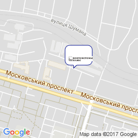 Вентсистеми Плюс, НПП на мапі