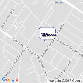 ВІКОМ на мапі ВІКОМ на мапі