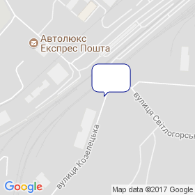 Відрадний на мапі Відрадний на мапі