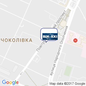 ВИК-XXI на мапі ВИК-XXI на мапі