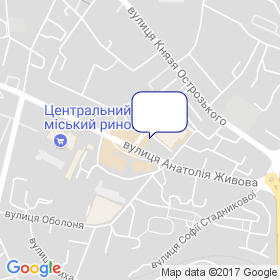 Салон Вікносвіт на мапі Салон Вікносвіт на мапі