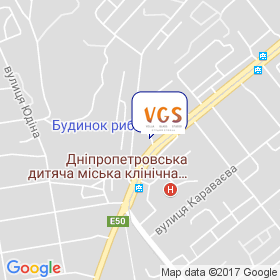 Вілла-Декор на мапі