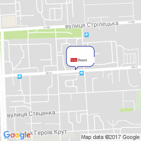 VinDoors на мапі VinDoors на мапі