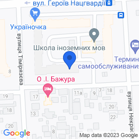 Він-Євро-Шлях-Буд на мапі Він-Євро-Шлях-Буд на мапі