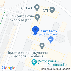 Бюро ВИНК на мапі Бюро ВИНК на мапі