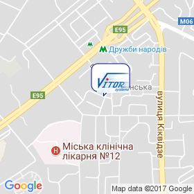 Вітор Системс на мапі