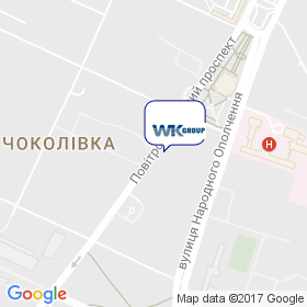 ВК ГРУП на мапі ВК ГРУП на мапі