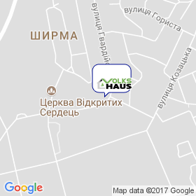 Фолькс Хаус на мапі