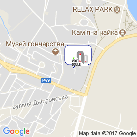 Вольт та Джоуль на мапі