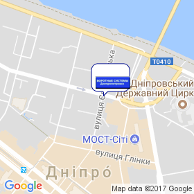 Воротні Системи - Дніпропетровськ на мапі Воротні Системи - Дніпропетровськ на мапі