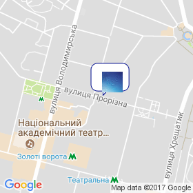 Інститут води та екології на мапі Інститут води та екології на мапі