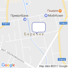 Західна каолінова компанія на мапі