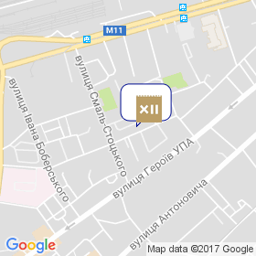 ХІІ на мапі