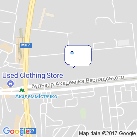 Український іноваційний центр бізнесу на мапі