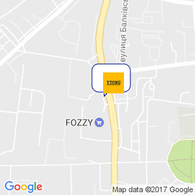 Кселла Україна на мапі