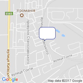 Юг-Імпорт на мапі Юг-Імпорт на мапі