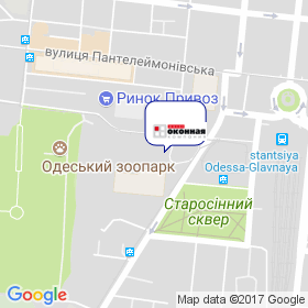 Южная Оконная Компания на мапі Южная Оконная Компания на мапі