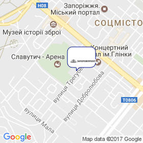 ЗапорожПроект на мапі ЗапорожПроект на мапі