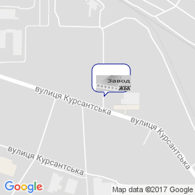 Дніпропетровський завод ЗБК на мапі