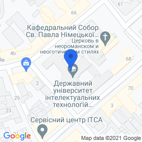 Західбудспецінвест на мапі Західбудспецінвест на мапі