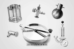 Устаткування для ємностей з нержавіючої сталі AISI304 / AISI316