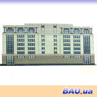 Реконструція з розширенням адміністративно-офісного будинку.