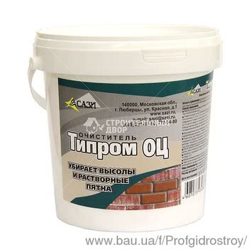 Очищувач фасадів від висолів та розчинних плям Тіпром ОЦ (