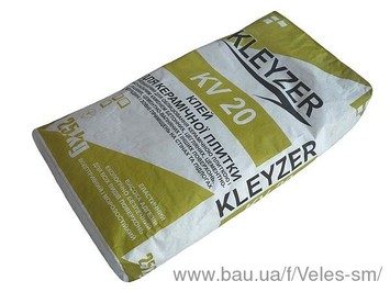 Клей для плитки "KLEYZER" KV-20