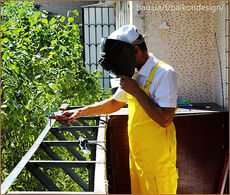 Вынос балкона по подоконнику