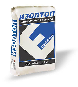 Изолтоп - тонкослойная стяжка