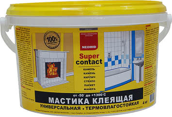 Мастика клеящая термовлагостойкая NEONID Supercontact