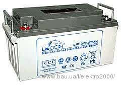 leoch djw 12v 100ah аккумулятор гелевый технология agm срок службы - до 10 лет для ИБП, котлов.
