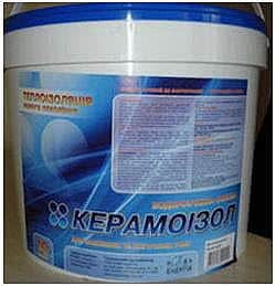 Жидко керамічна теплоізоляція Керамоізол
