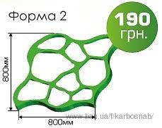 Форма садовых дорожек 