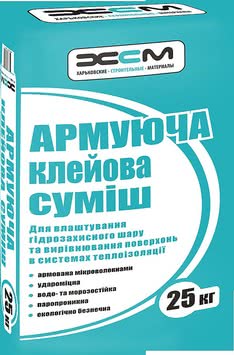 Армуючий клей для теплоізоляії