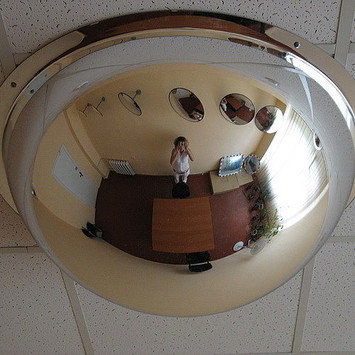 Купольне дзеркало, півсфера