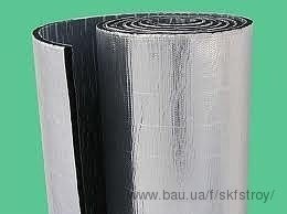 Алюфом RC – листовой синтетический каучук с клейким слоем ламинированный алюминиевой фольгой.