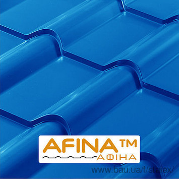 Металлочерепица AFINA ™ (Сталекс) 0,45 РЕ (полиэстер) Словакия Металлочерепица AFINA ™ (Сталекс) 0,45 РЕ (полиэстер) Словакия