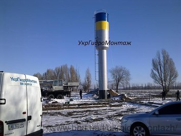 Водонапорные Башни, Изготовление, Купить, Цена, Фото, Башня Рожновского. 15м3,25м3,50м3,100м3,160м3