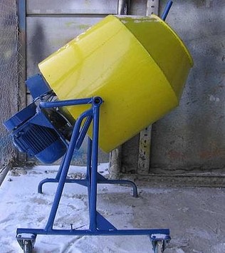 Бетономішалка БС 180 (черв'ячний редуктор)