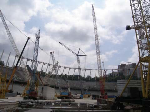 На НСК `Олімпійський` встановлено обладнання для безперебійного енергозабезпечення